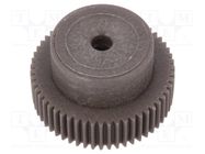 Spur gear; whell width: 16mm; Ø: 31mm; Number of teeth: 60; ZCL ELESA+GANTER