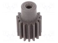 Spur gear; whell width: 25mm; Ø: 20mm; Number of teeth: 18; ZCL ELESA+GANTER