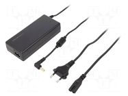 Power supply: switching; 19VDC; 4.9A; Out: 5,5/2,5; 90W; 220÷240VAC QOLTEC
