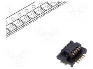 Connector: PCB to PCB; PIN: 10; 0.5mm; H: 2.15mm; BergStak; 0.5A Amphenol Communications Solutions