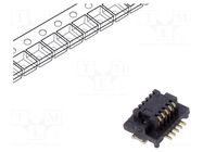 Connector: PCB to PCB; PIN: 10; 0.5mm; H: 2.15mm; BergStak; 0.5A AMPHENOL COMMUNICATIONS SOLUTIONS