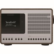 SuperConnect DAB+ / FM / Bluetooth Internet Radio Walnut-Silver