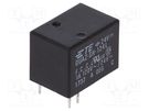 Relay: electromagnetic; SPDT; Ucoil: 24VDC; 1A; 1A/120VAC; 1A/24VDC TE Connectivity