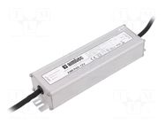 Power supply: switching; LED; 60W; 12VDC; 5A; 90÷295VAC; IP66; OUT: 1 AIMTEC