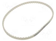 Timing belt; AT10; W: 10mm; H: 5mm; Lw: 660mm; Tooth height: 2.5mm OPTIBELT