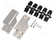 Enclosure for connectors: D-Sub; D-Sub 25pin,D-Sub HD 44pin ENCITECH