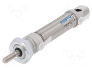 Round cylinder; Piston diam: 16mm; Piston stroke: 25mm; 1÷10bar FESTO