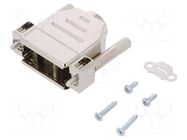 Enclosure for connectors: D-Sub; D-Sub HD 26pin; straight ENCITECH