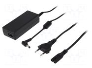 Power supply: switching; 19VDC; 1.58A; Out: 5,5/2,5; 30W; desktop QOLTEC
