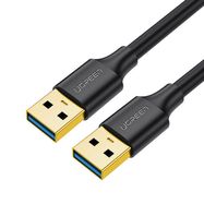 Ugreen cable USB - USB (male - USB 3.2 Gen 1) 1 m black (US128 10370), Ugreen