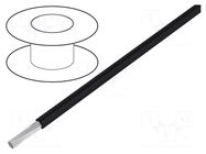 Wire; stranded; Cu; 18AWG; PVC; black; 300V; Class: 5; 1x18AWG HELUKABEL