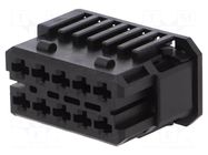 Connector: automotive; plug; female; MCP 2.8; PIN: 10; for cable TE Connectivity
