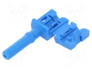 Connector: fiber optic; plug; HFBR-4533,simplex; crimped LAPP