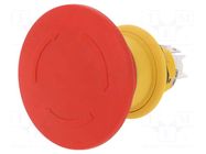 Switch: emergency stop; 16mm; Stabl.pos: 2; NC; red; none; 61; Pos: 2 EAO