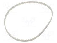 Timing belt; AT10; W: 12mm; H: 5mm; Lw: 800mm; Tooth height: 2.5mm OPTIBELT