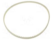 Timing belt; AT10; W: 12mm; H: 5mm; Lw: 920mm; Tooth height: 2.5mm OPTIBELT