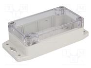 Enclosure: multipurpose; X: 65mm; Y: 115mm; Z: 40mm; polycarbonate GAINTA