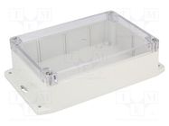 Enclosure: multipurpose; X: 121mm; Y: 171mm; Z: 55mm; polycarbonate GAINTA