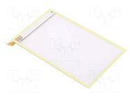 Touch panel; 96x60.4mm; PIN: 4; 1x4; Tape ph: 1mm DISPLAY VISIONS