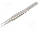 Tweezers; 120mm; SMD; Type of tweezers: straight IDEAL-TEK