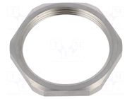 Nut; M40; stainless steel; 46mm; Thread: metric; Pitch: 1.5; GM-INOX HUMMEL