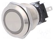 Switch: vandal resistant; Pos: 2; SPDT; 3A/240VAC; 3A/240VDC; 24V EAO
