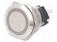 Switch: vandal resistant; Pos: 2; SPDT; 3A/240VAC; 3A/240VDC; 24V EAO
