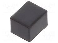 Cap; 3x2.4x2mm; black; GB; GB NKK SWITCHES