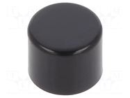 Cap; Ø5.1x4mm; black; AB; AB,BB NKK SWITCHES