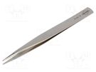 Tweezers; Tweezers len: 125mm; Blade tip shape: trapezoidal KNIPEX