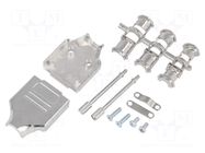 Enclosure for connectors: D-Sub; D-Sub 9pin,D-Sub HD 15pin ENCITECH