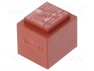 Transformer: encapsulated; 2.3VA; 230VAC; 15V; 15V; 77mA; 77mA; PCB MYRRA