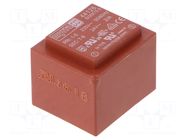 Transformer: encapsulated; 2VA; 230VAC; 24V; 83mA; PCB MYRRA