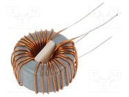 Inductor: wire; THT; 3.3mH; 1.9A; 46mΩ; 230VAC; 12x7mm; -20÷50% FERYSTER