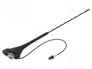Antenna; car top,automotive; 0.4m; AM,FM; Audi; with amplifier 4CARMEDIA