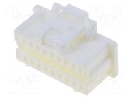 Connector: wire-board; plug; female; Pico-Clasp; PIN: 20; 1mm; 2x10 MOLEX