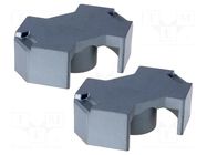 Core: ferrite; RM/I; PBTP; 4050nH; 4310mm3; 96.6mm2; 2pcs. FERROXCUBE