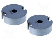 Core: ferrite; P; 3F3; 4600nH; 3530mm3; 93.9mm2; A: 18mm; B: 3.8mm FERROXCUBE