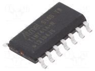 IC: AVR microcontroller; SO14; Ext.inter: 12; Cmp: 1; ATTINY; 1.27mm MICROCHIP TECHNOLOGY