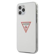 Guess GUHCP12MPCUCTLWH iPhone 12/12 Pro 6.1&quot; white/white hardcase Triangle Collection, Guess