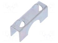 Mounting coupler; steel; zinc; u-bolt DROMET