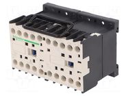 Contactor: 3-pole reversing; NO x3; Auxiliary contacts: NC; 24VDC SCHNEIDER ELECTRIC