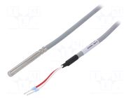 Sensor: temperature; Pt1000; cl.B; Body dim: Ø6x50mm; -10÷105°C GUENTHER