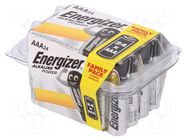 Battery: alkaline; AAA; 1.5V; non-rechargeable; 24pcs. ENERGIZER