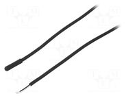 Sensor: temperature; NTC; 10kΩ; Body dim: Ø5x20mm; -40÷105°C; 1.5m TEWA TEMPERATURE SENSORS