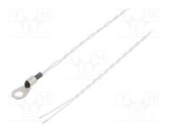 Sensor: temperature; NTC; 10kΩ; 0.5m; -40÷125°C; Leads: lead x2 TEWA TEMPERATURE SENSORS