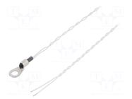 Sensor: temperature; NTC; 10kΩ; -40÷125°C; Leads: leads x2; 0.5m TEWA TEMPERATURE SENSORS