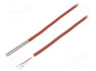 Sensor: temperature; Pt1000; 1kΩ; cl.B; Body dim: Ø6x50mm; IP65 TEWA TEMPERATURE SENSORS
