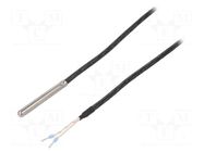 Sensor: temperature; Pt1000; 1kΩ; cl.B; Body dim: Ø6x50mm; IP65 TEWA TEMPERATURE SENSORS