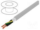 Wire: control cable; ÖLFLEX® FD CLASSIC 810; 3G0.5mm2; PVC; grey LAPP